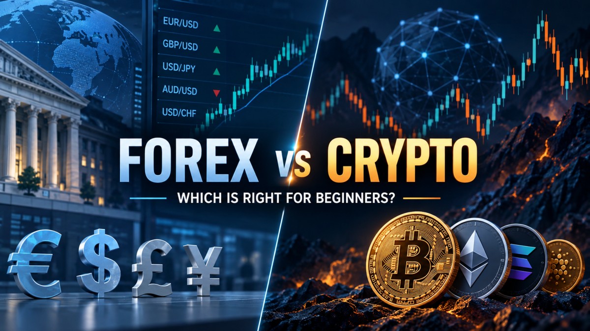 Forex vs. Crypto Trading: Key Differences Every Beginner Should Understand