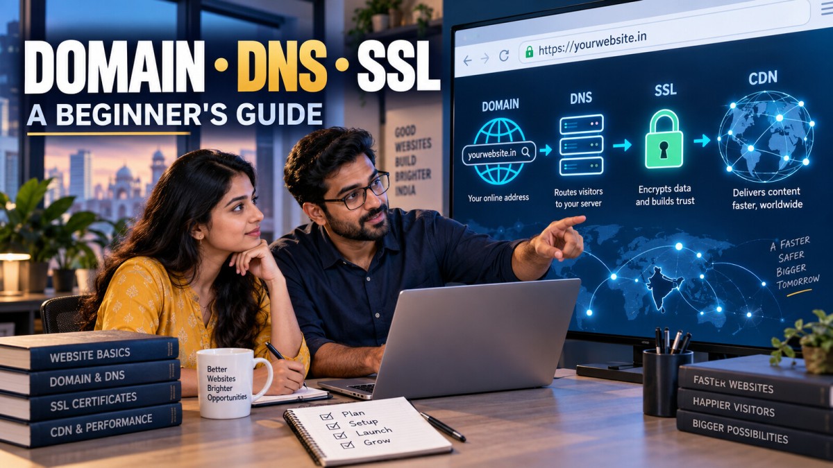 Domain, DNS, SSL and CDN: A Beginner’s Guide for Website Owners