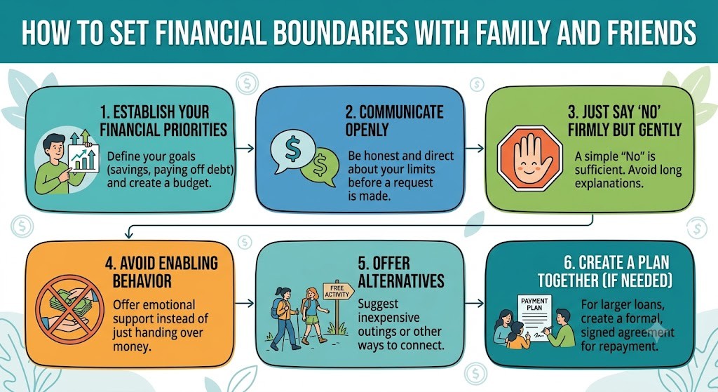 How to Set Financial Boundaries with Family and Friends
