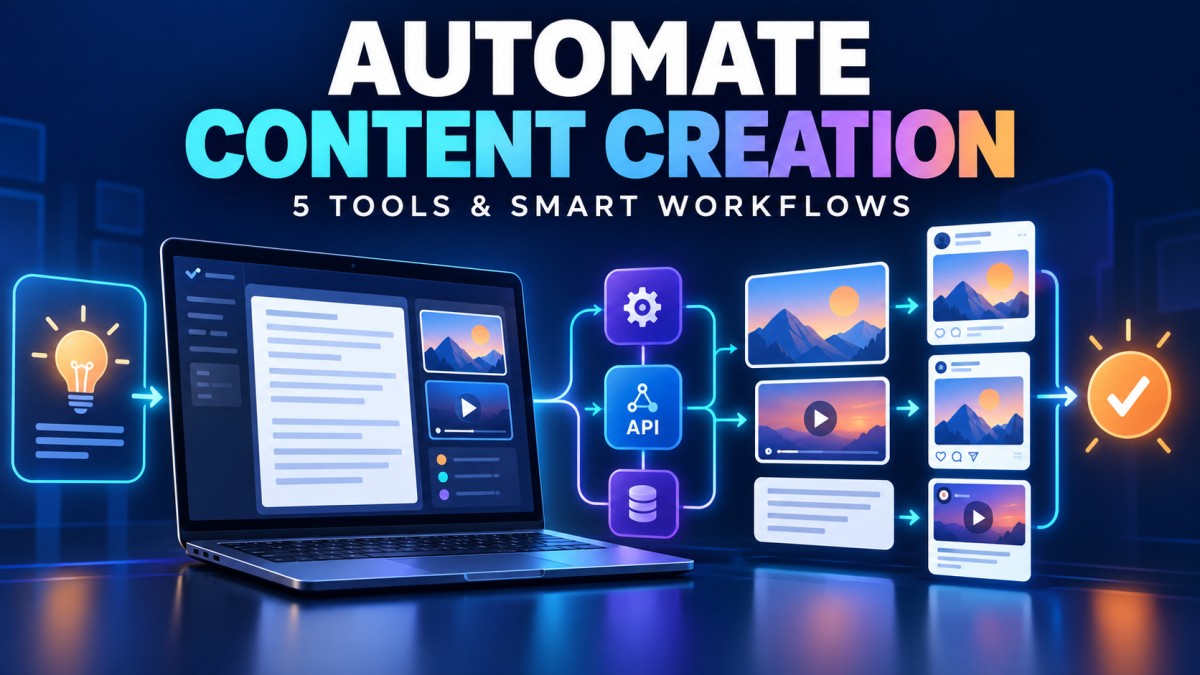 5 Smart Tools to Automate Digital Content Creation and Asset Workflows