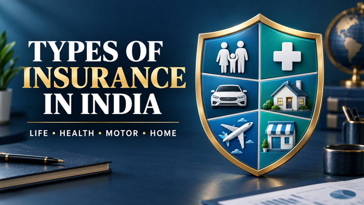 Types of Insurance in India: Life, Health, Motor, Home and More