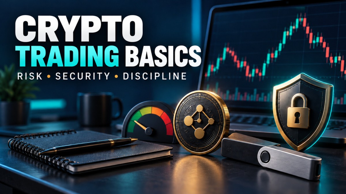 Crypto Trading for Beginners: Risks, Security and a Practical Framework