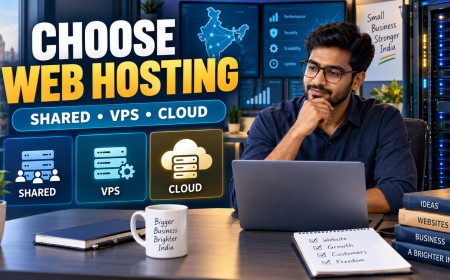 How to Choose Web Hosting in India: Shared, VPS or Cloud?