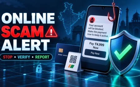 Online Scams in India: Warning Signs, UPI Safety and How to Report Fraud