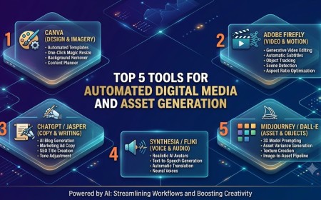 Top 5 Tools for Automated Digital Media and Asset Generation