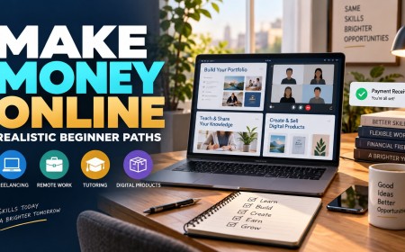 How to Make Money Online: Realistic Beginner Paths and Safety Tips
