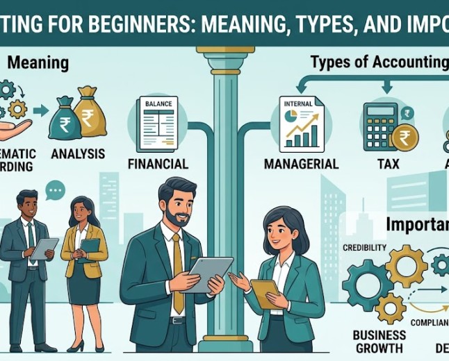 Accounting for Beginners: Meaning, Types and Importance