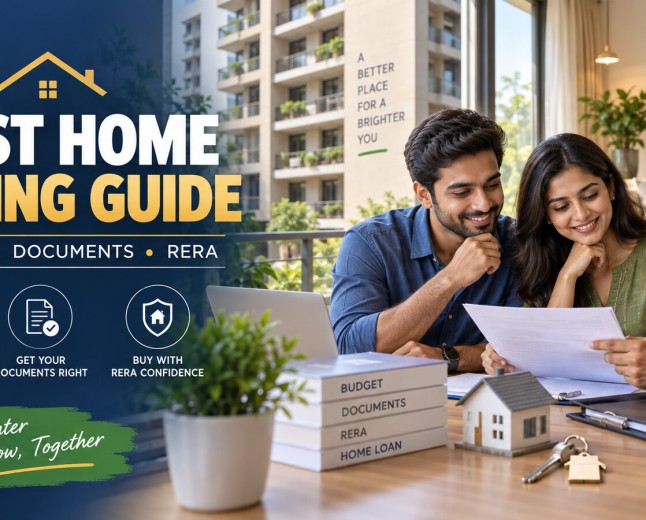 First-Time Home Buying Guide in India: Budget, Documents and RERA Checks