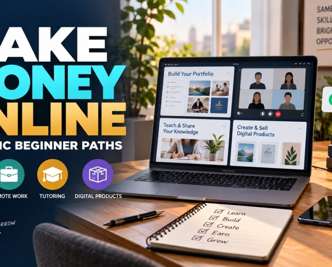 How to Make Money Online: Realistic Beginner Paths and Safety Tips